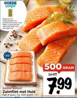 Vomar Voordeelmarkt Zalmfilet met Huid aanbieding