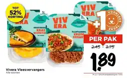 Vomar Voordeelmarkt Vivera Vleesvervangers aanbieding