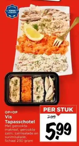Vomar Voordeelmarkt Vis Tapasschotel aanbieding