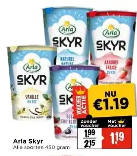 Vomar Voordeelmarkt Arla Skyr aanbieding