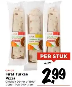 Vomar Voordeelmarkt Firat Turkse Pizza aanbieding