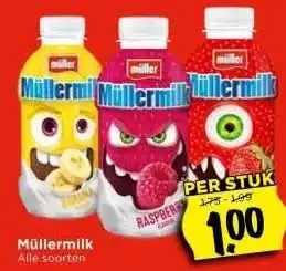 Vomar Voordeelmarkt Müllermilk aanbieding