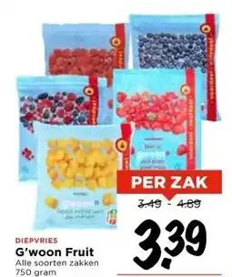Vomar Voordeelmarkt G'woon Fruit aanbieding