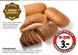 Vomar Voordeelmarkt Vloerbrood aanbieding