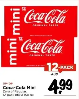 Vomar Voordeelmarkt Coca-Cola Mini aanbieding