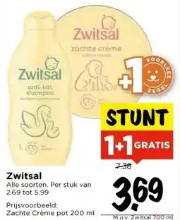 Vomar Voordeelmarkt Zwitsal aanbieding