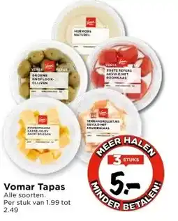 Vomar Voordeelmarkt Vomar Tapas aanbieding