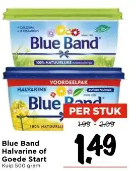 Vomar Voordeelmarkt Blue Band Halvarine of Goede Start aanbieding