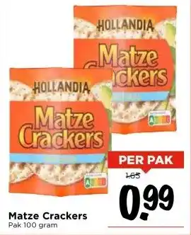 Vomar Voordeelmarkt Matze Crackers aanbieding