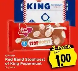 Vomar Voordeelmarkt Red Band Stophoest of King Pepermunt aanbieding