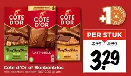 Vomar Voordeelmarkt Côte d'Or of Bonbonbloc aanbieding