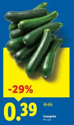Lidl Courgette aanbieding