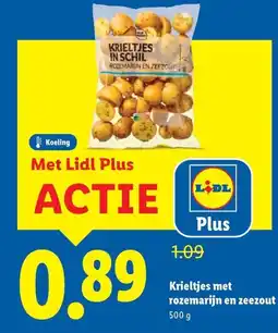 Lidl Krieltjes met rozemarijn en zeezout aanbieding