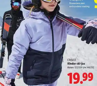 Lidl Crivit kinder ski-jas aanbieding