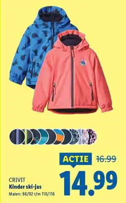 Lidl Crivit kinder ski-jas aanbieding