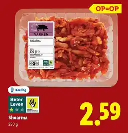 Lidl Shoarma aanbieding