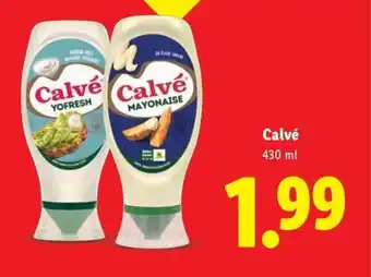 Lidl Calvé aanbieding