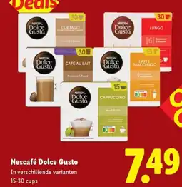 Lidl Nescafé Dolce Gusto aanbieding