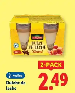Lidl Dulche de leche aanbieding