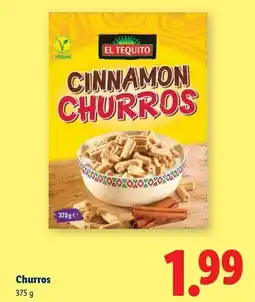 Lidl Churros aanbieding