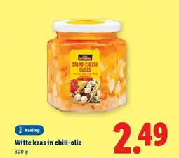 Lidl Witte kaas in chili olie aanbieding