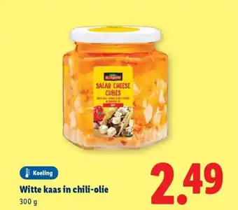 Lidl Witte kaas in chili olie aanbieding