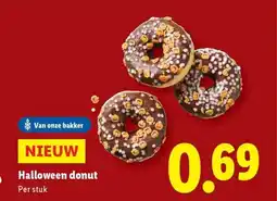 Lidl Halloween donut aanbieding