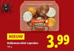 Lidl Halloween mini cupcakes aanbieding
