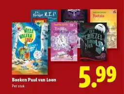 Lidl Boeken Paul van Loon aanbieding