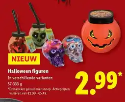 Lidl Halloween figuren aanbieding