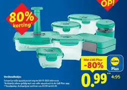 Lidl Vershoudbakjes aanbieding