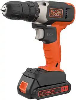 Amazon Black+Decker BCD001C1-QW boormachine, 18 V aanbieding