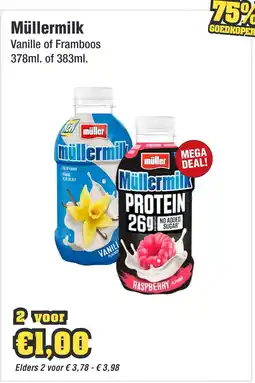 Budget Food Müllermilk aanbieding