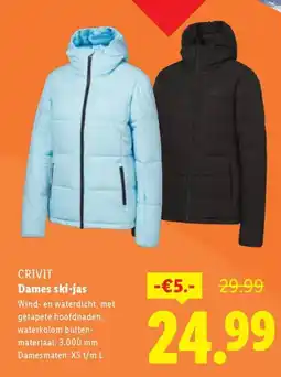 Lidl Crivit dames ski jas aanbieding