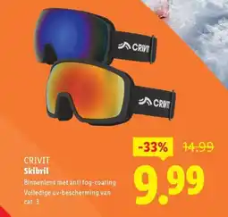 Lidl Crivit skibril aanbieding