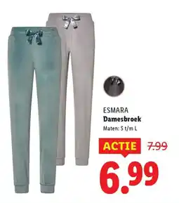 Lidl Esmara damesbroek aanbieding