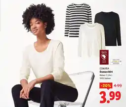 Lidl Esmara damesshirt aanbieding