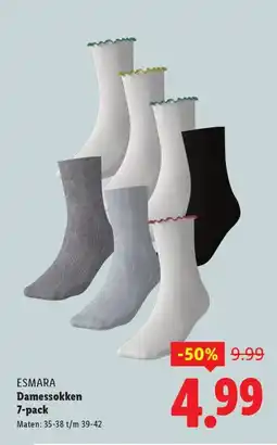 Lidl Esmara damessokken aanbieding