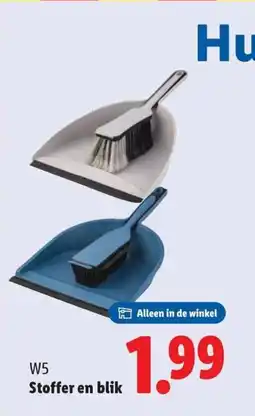 Lidl W5 Stoffer en blink aanbieding