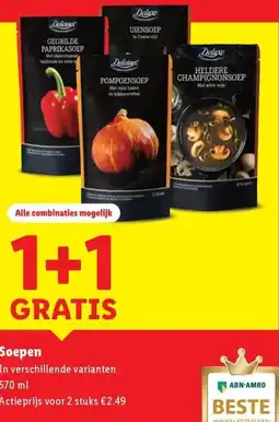 Lidl Soepen aanbieding