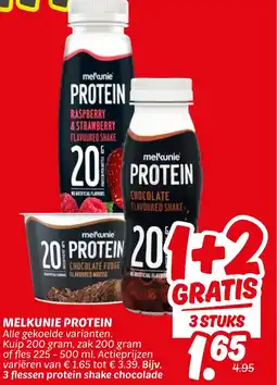 Dekamarkt Melkunie protein aanbieding
