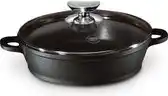 Bol.com Berndes Vario Click Induction Smoorpan - met deksel - Aluminium - Ø32 cm - Zwart aanbieding