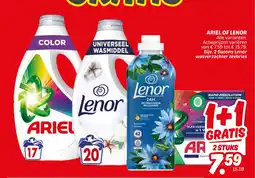 Dekamarkt ARIEL OF LENOR aanbieding