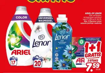 Dekamarkt ARIEL OF LENOR aanbieding