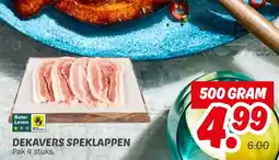 Dekamarkt Dekavers speklappen aanbieding