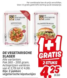 Dekamarkt De vegetarische slager aanbieding