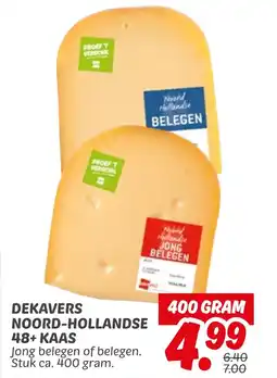 Dekamarkt Dekavers noord hollandse 48+ kaas aanbieding