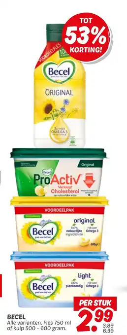 Dekamarkt Becel aanbieding