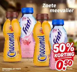 Dekamarkt Chocomel of fristi aanbieding