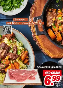 Dekamarkt Dekavers riblappen aanbieding